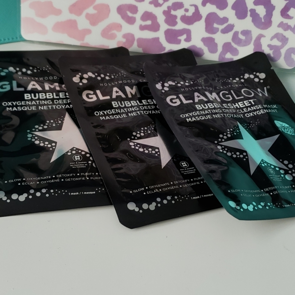 GlamGlow BubbleSheet Oxygenating Mask